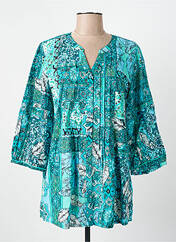 Tunique manches longues bleu AGATHE & LOUISE pour femme seconde vue