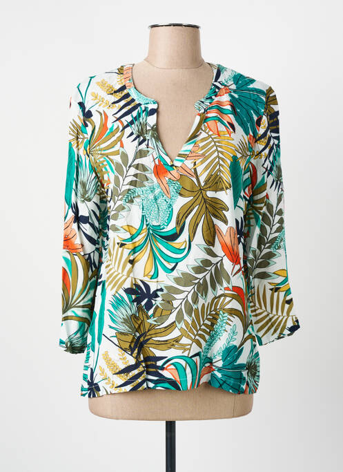 Blouse vert CHRISTINE LAURE pour femme