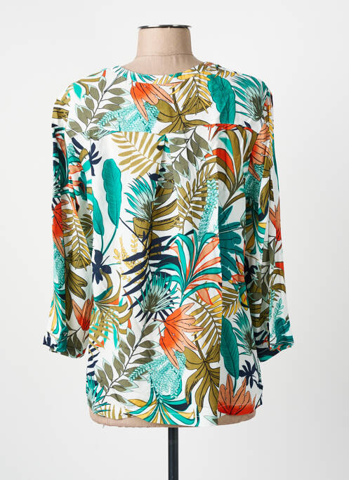 Blouse vert CHRISTINE LAURE pour femme