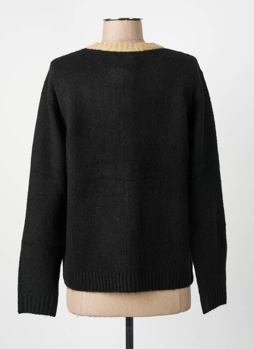 Gilet manches longues noir TELMAIL pour femme