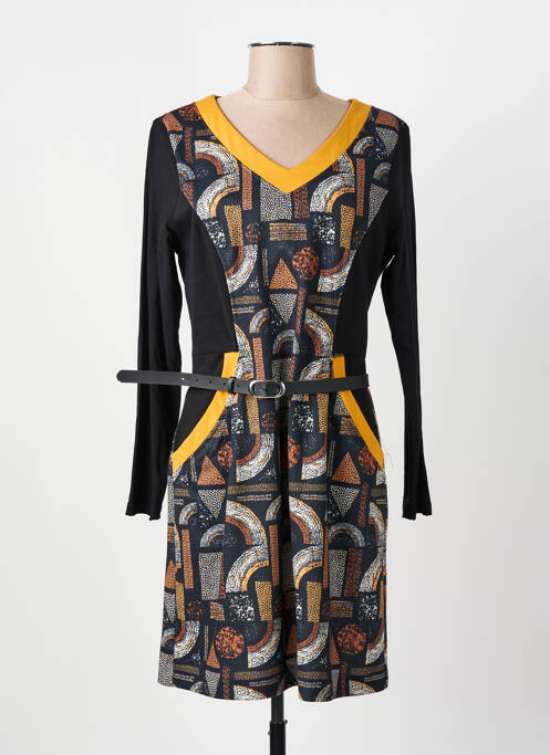 Robe courte noir PAUL BRIAL pour femme