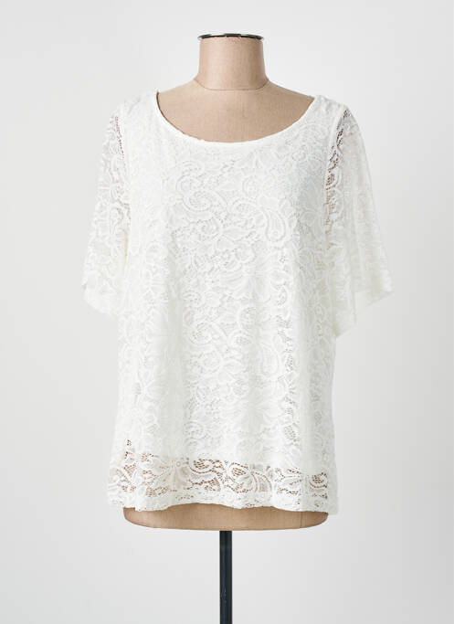 Top beige CHRISTINE LAURE pour femme