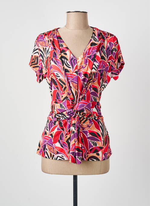 Top rouge CHRISTINE LAURE pour femme