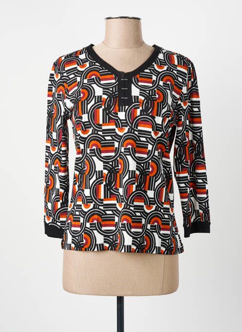 T-shirt orange CHRISTINE LAURE pour femme