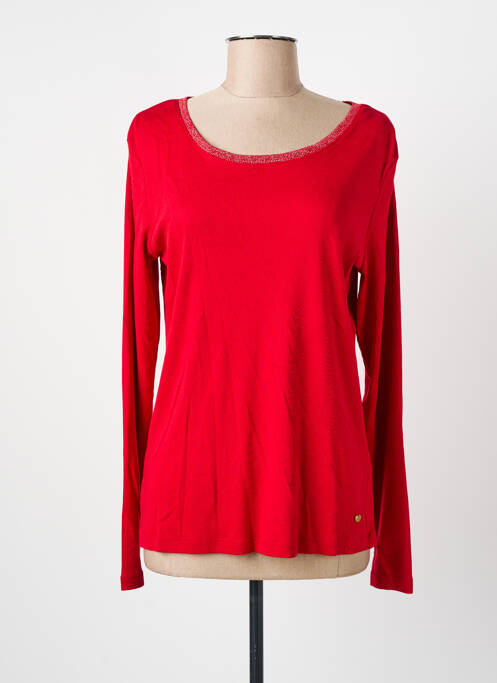 T-shirt rouge C'EST BEAU LA VIE pour femme