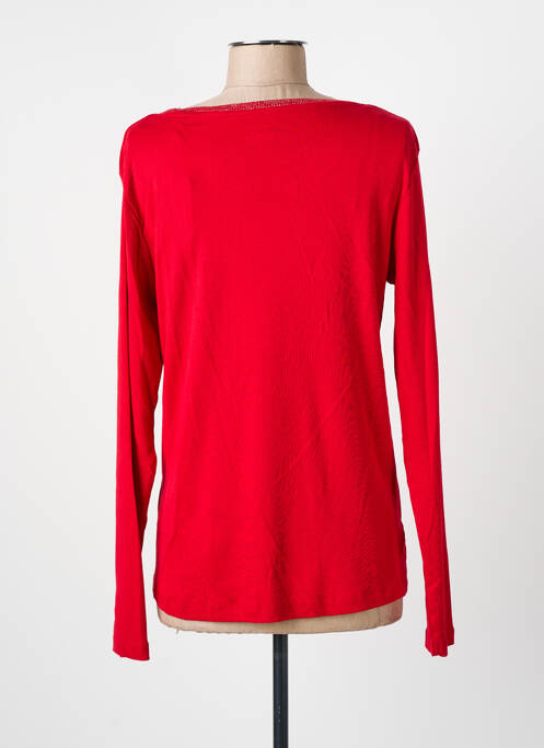 T-shirt rouge C'EST BEAU LA VIE pour femme