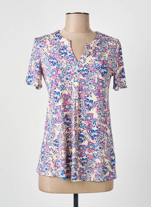 T-shirt violet JULIE GUERLANDE pour femme