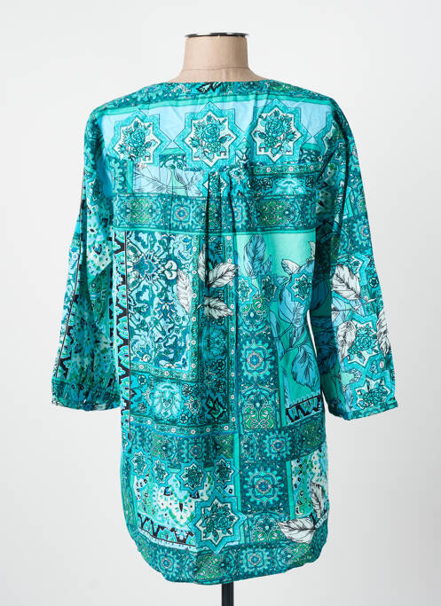 Tunique manches longues bleu AGATHE & LOUISE pour femme