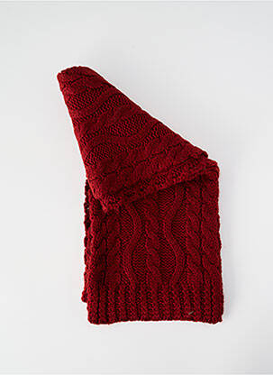 Echarpe maille grosse maille rouge 2TWO femme