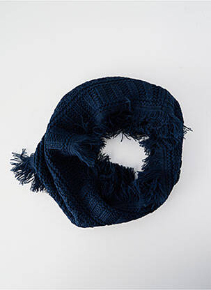 Col / Tour de cou bleu LE TEMPS DES CERISES femme