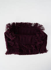 Col / Tour de cou violet LE TEMPS DES CERISES femme seconde vue