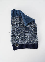 Echarpe bleu LE TEMPS DES CERISES unisexe seconde vue