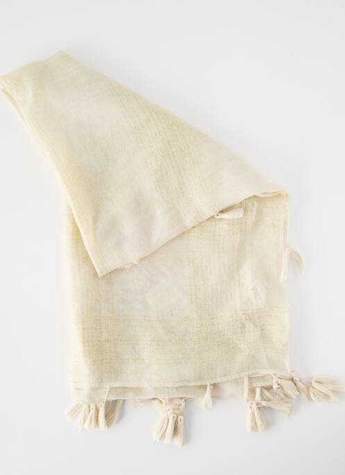 Foulard coutures renforcées or LE TEMPS DES CERISES femme