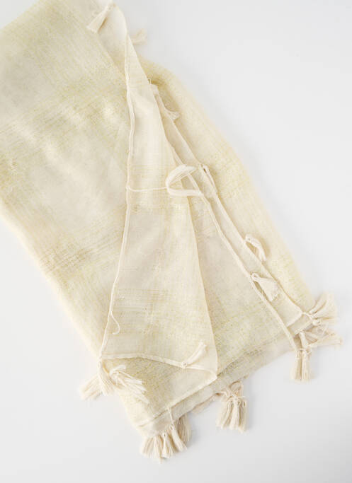 Foulard coutures renforcées or LE TEMPS DES CERISES femme