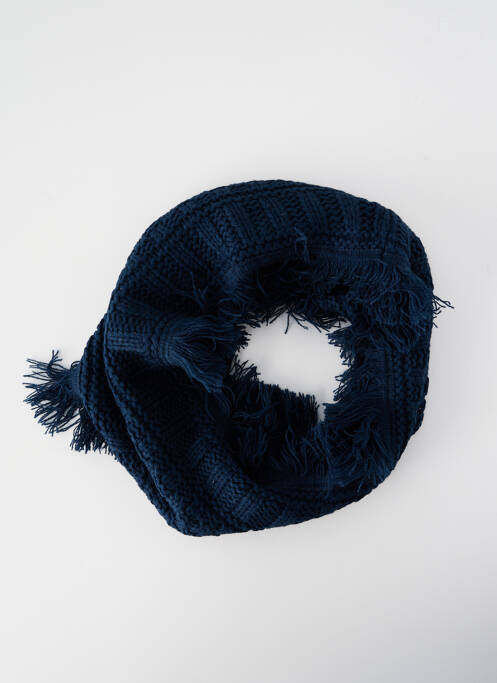 Col / Tour de cou bleu LE TEMPS DES CERISES femme