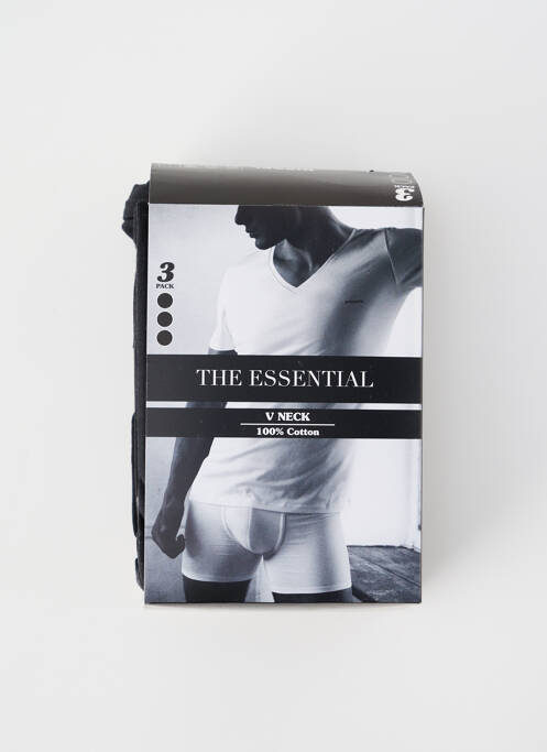 T-shirt noir DIESEL homme