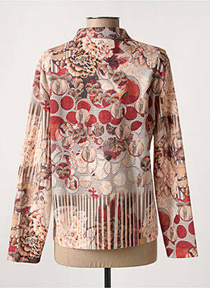 Chemisier coupe cintrée manches longues beige GRIFFON femme