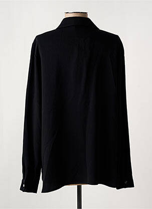 Chemisier imprimé fantaisie manches longues noir GRIFFON femme