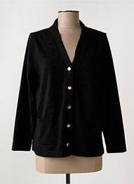 Gilet manches longues stretch noir GRIFFON femme