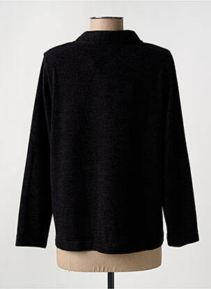 Gilet manches longues stretch noir GRIFFON femme