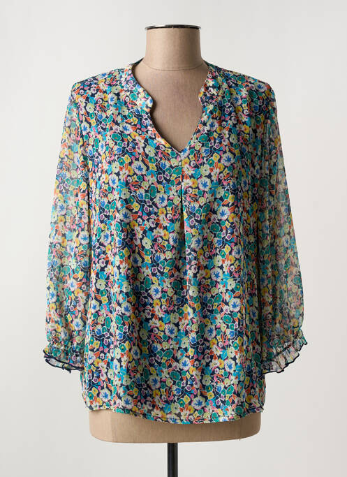 Blouse bleu GRIFFON femme