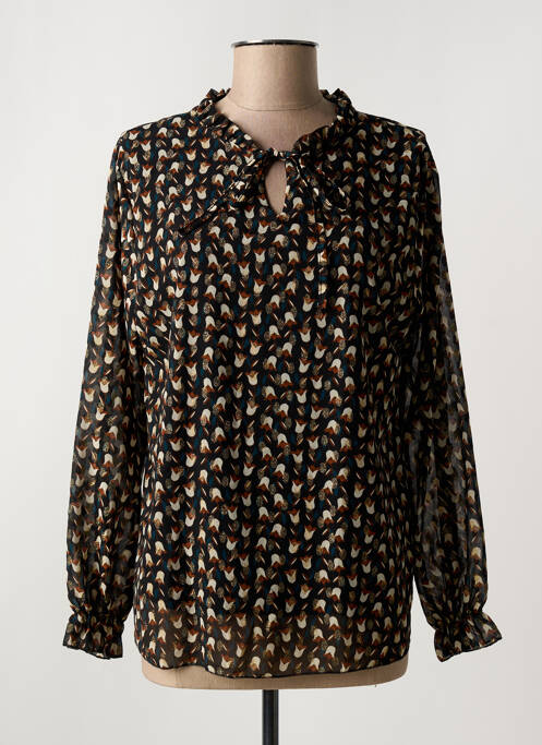 Blouse noir COULEURS DU TEMPS femme