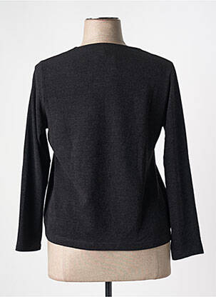 Gilet manches longues stretch noir GRIFFON femme