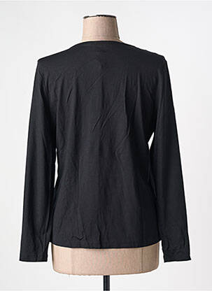 T-shirt manches longues manches longues noir GUY DUBOUIS femme