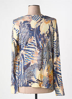 T-shirt manches longues manches longues bleu GUY DUBOUIS femme