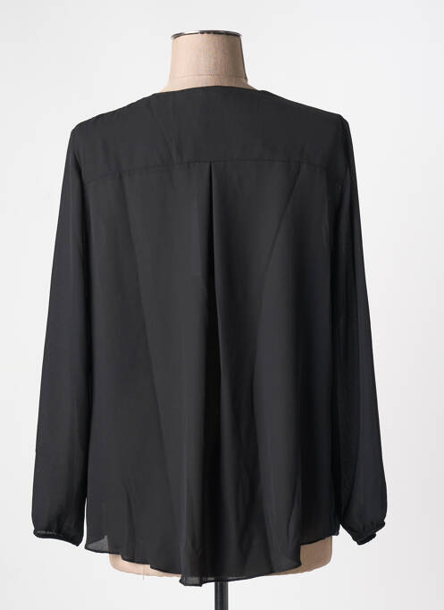 Blouse manches longues manches longues noir GREGORY PAT femme