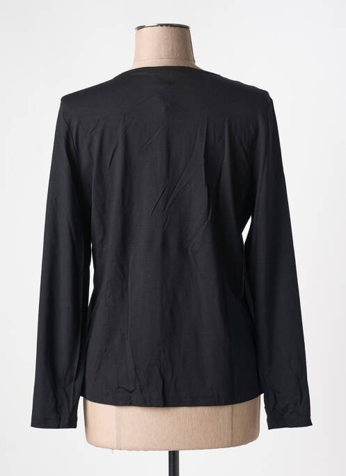 T-shirt manches longues manches longues noir GUY DUBOUIS femme