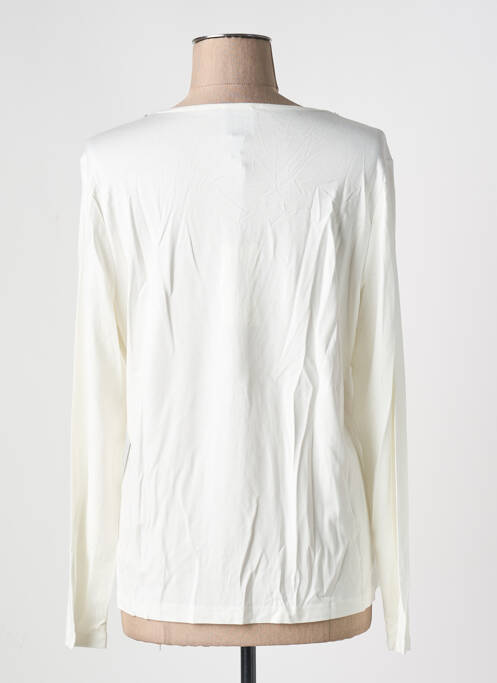 T-shirt manches longues manches longues blanc GUY DUBOUIS femme