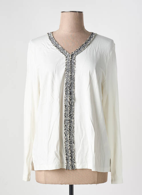 T-shirt blanc GUY DUBOUIS femme