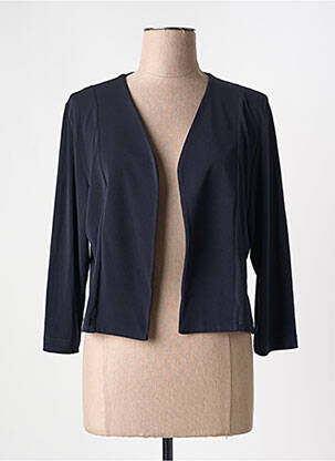 Veste casual coupe droite bleu GRIFFON femme