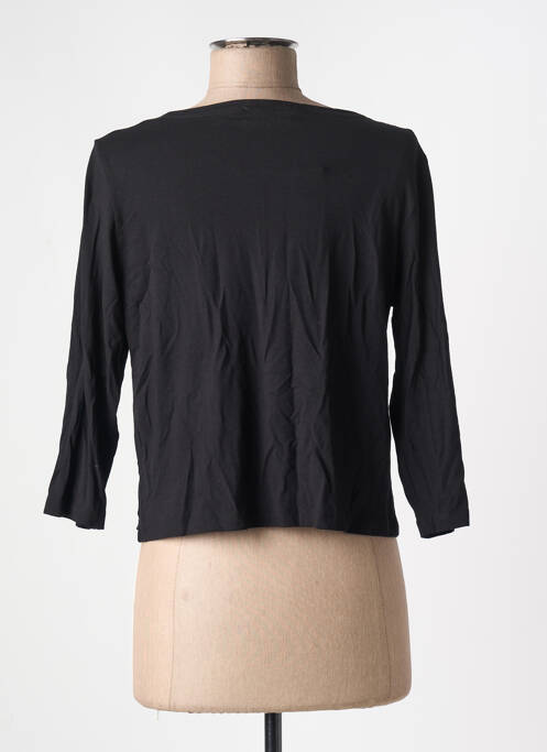 Gilet manches longues manches 3/4 noir GRIFFON femme