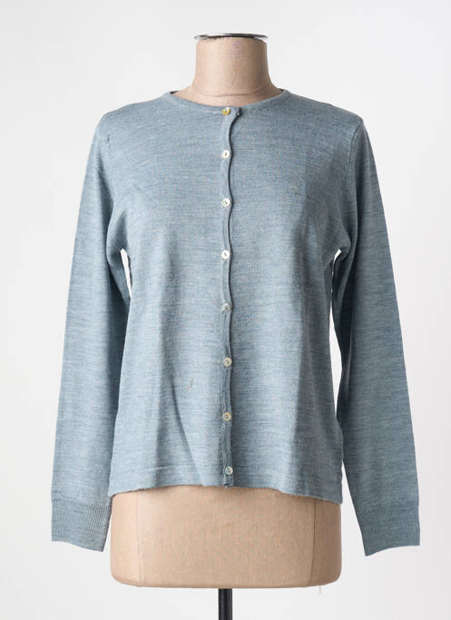 Gilet manches longues gris QUATRE VINGT JOURS femme