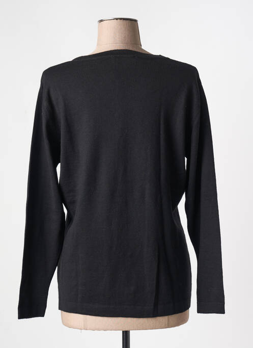 Gilet manches longues noir GRIFFON femme