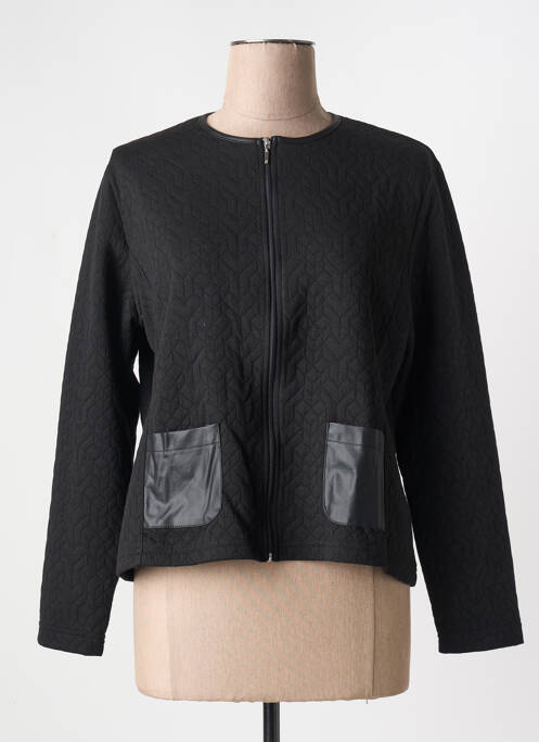 Veste casual noir GRIFFON femme