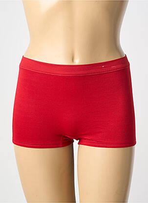 Shorty stretch rouge MEY femme