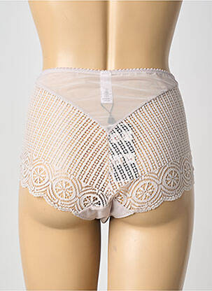 Culotte haute légère et transparente gris EMPREINTE femme
