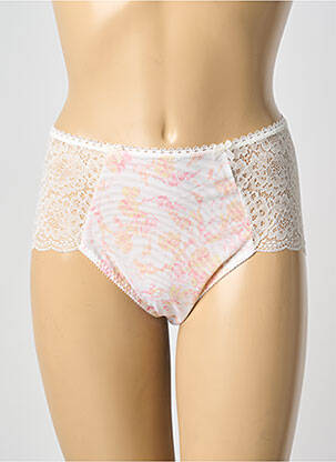 Shorty tissage dentelle blanc EMPREINTE femme