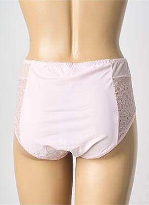 Culotte haute légère et transparente rose EMPREINTE femme