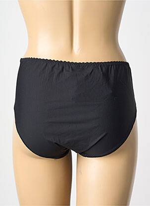 Shorty effet matière satinée noir EMPREINTE femme