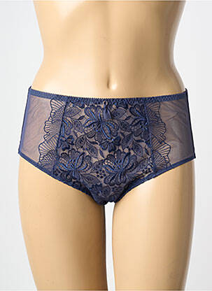 Culotte stretch bleu EMPREINTE femme