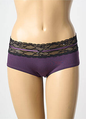 Shorty stretch violet MEY femme