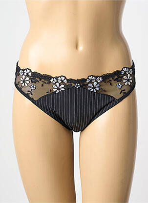 Culotte stretch noir EMPREINTE femme