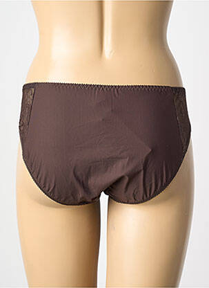 Culotte stretch marron EMPREINTE femme