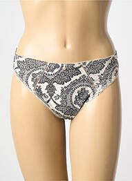String tissage popeline beige EMPREINTE femme