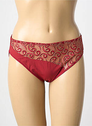 Culotte rouge EMPREINTE pour femme