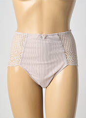 Culotte haute gris EMPREINTE pour femme seconde vue